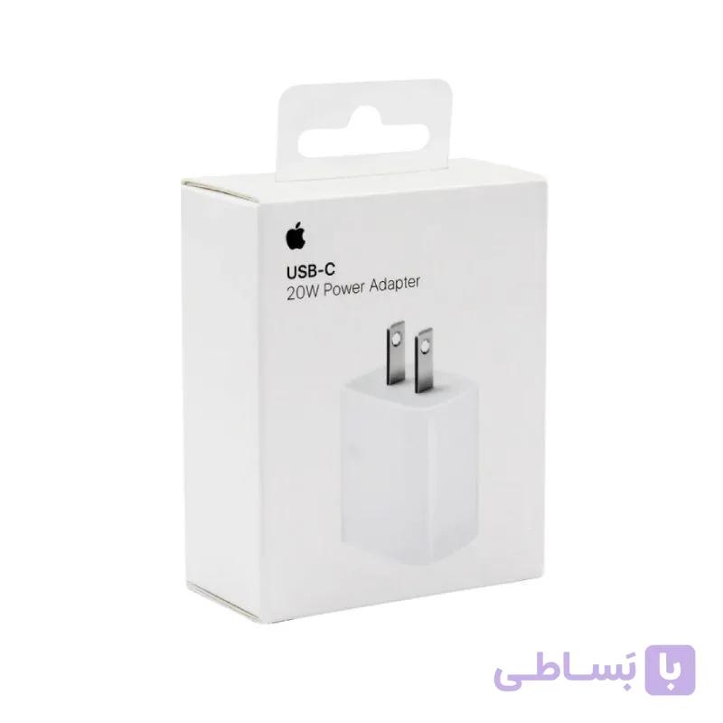 شارژر دیواری 20 وات اپل مدل MHJ83LL/A — تصویر 1