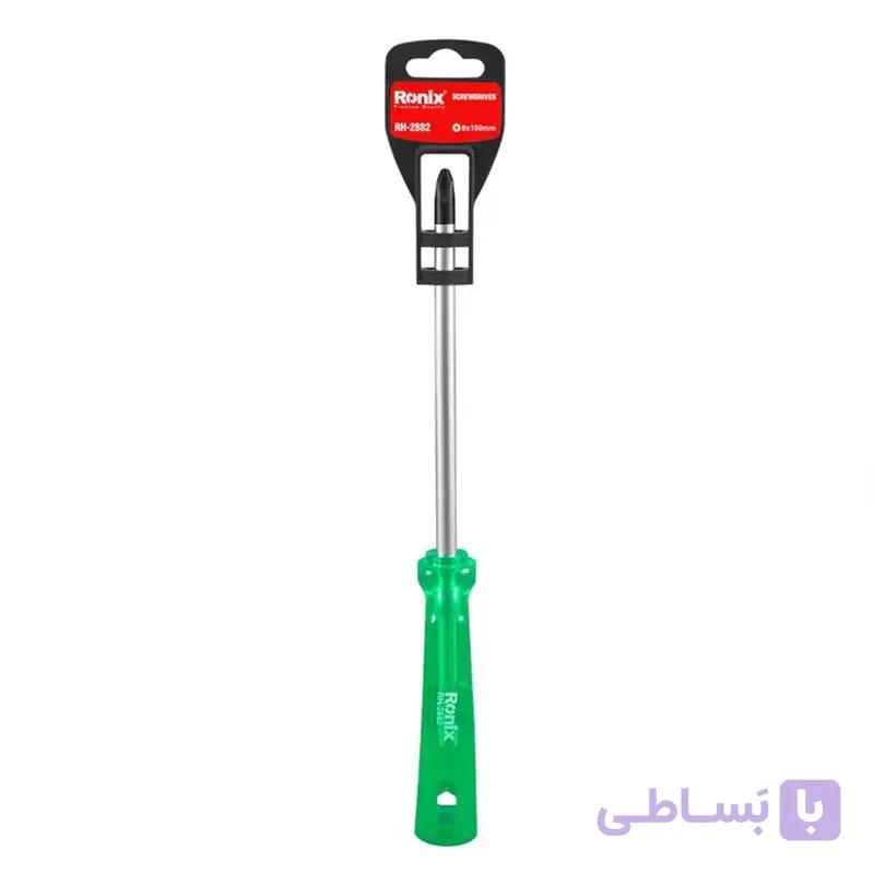 پیچ گوشتی 150×8 چهارسو RH-2882 — تصویر 1