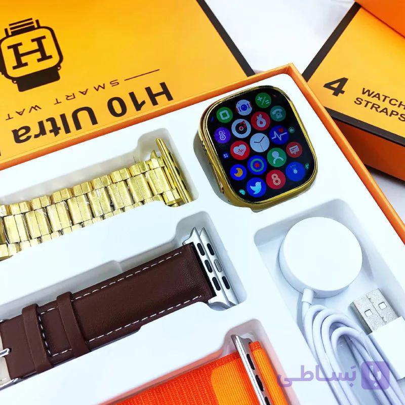 ساعت هوشمند 4 در 1 مدل H10 Ultra Max — تصویر 1
