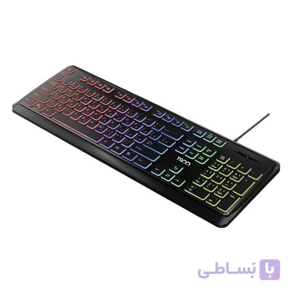 کیبورد سیمی گیمینگ تسکو مدل Tsco Tk 8046 — تصویر 1