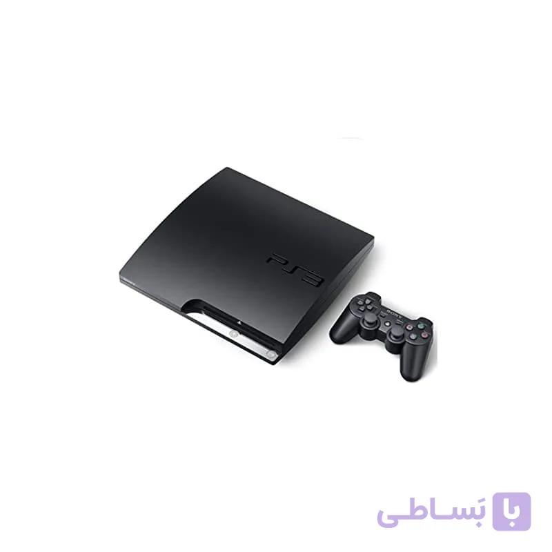 کنسول بازی سونی مدل Playstation 3 Slim ظرفیت 500 گیگابایت همراه با بازی – دو دسته – استوک — تصویر 1