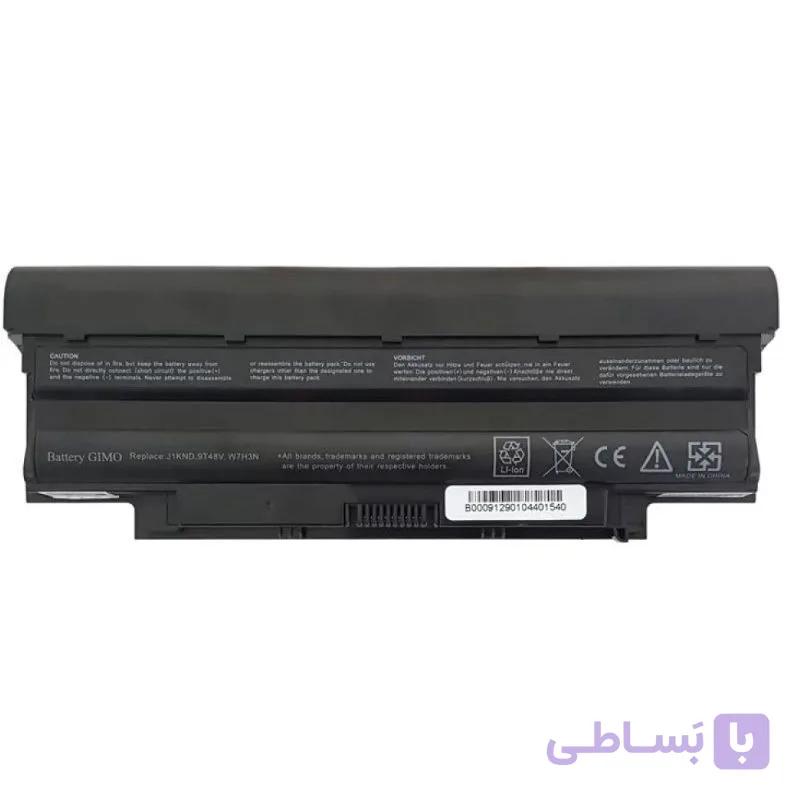 باتری لپ تاپ دل Inspiron N5010-N5110-9Cell Gimo Plus — تصویر 1