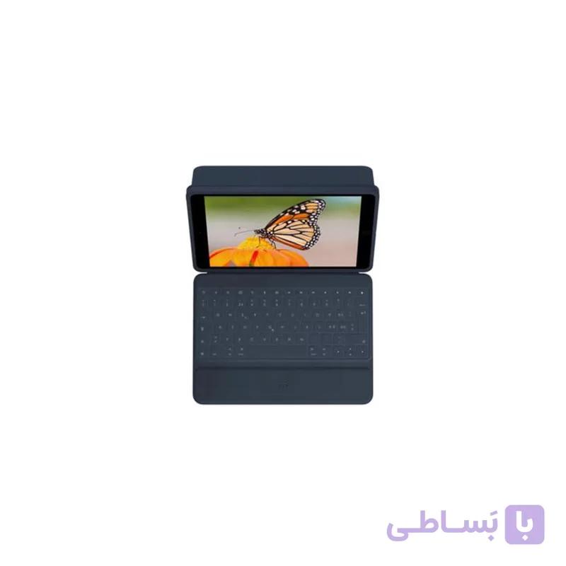 کیبورد کاور بی‌سیم لاجیتک مدل Logitech Rugged Combo3 Touch مخصوص آیپد نسل 7-8-9 — تصویر 1
