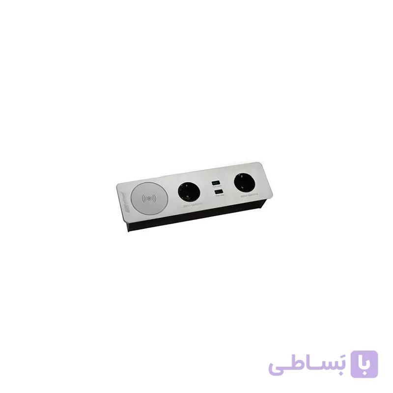 پریز توکار ملونی مدل 10058 — تصویر 1