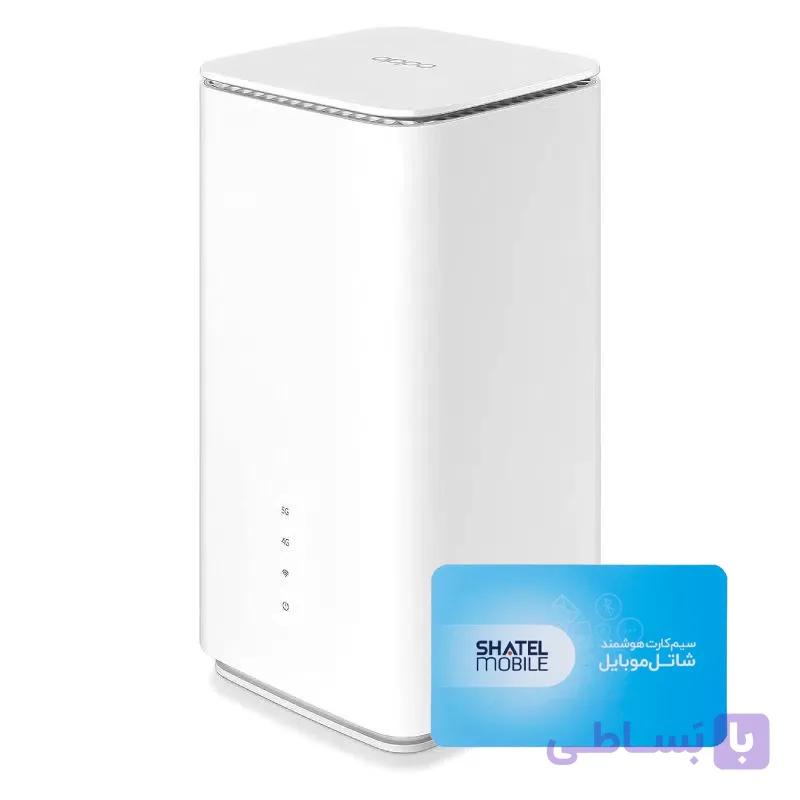 مودم 4G/5G اوپو مدل OPPO 5G CPE T1a CTC03 به همراه سیم کارت شاتل یک گیگ یک ماهه — تصویر 1