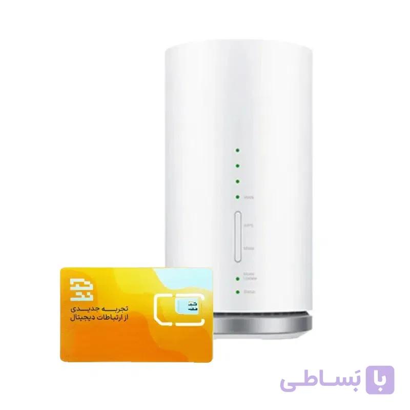 مودم TD-LTE/4G/4.5G هوآوی مدل Speed Wi-Fi HOME L01 به همراه سیم کارت تک نت با 300 گیگابایت یکساله — تصویر 1