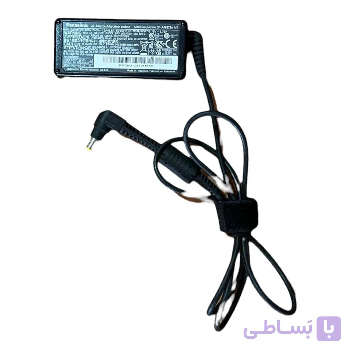 شارژر لپ تاپ 16 ولت 3.75 آمپر برند پاناسونیک مدل CF-AA6372A M1 — تصویر 1