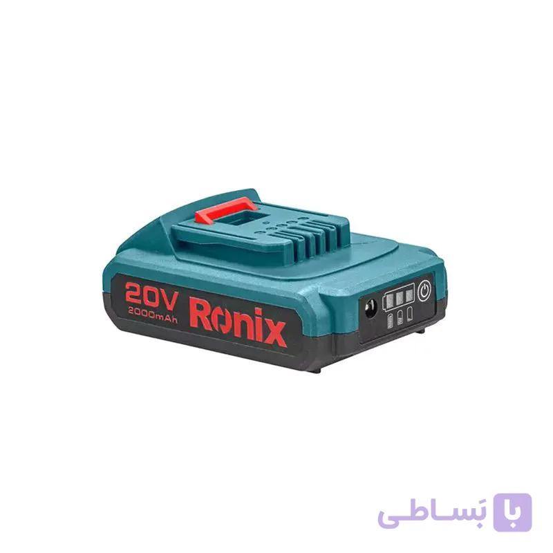 باتری لیتیوم یون 20 ولت رونیکس مدل 8990 — تصویر 1