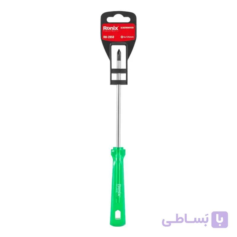 پیچ گوشتی 125×5 چهارسو RH-2858 — تصویر 1