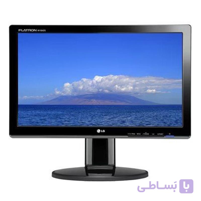 مانیتور 19 اینچی ال جی مدل LG W1943SE، رزولوشن HD و نور پس‌زمینه LCD، دارای یک عدد VGA با نسبت تصویر ۱۶:۹ — تصویر 1