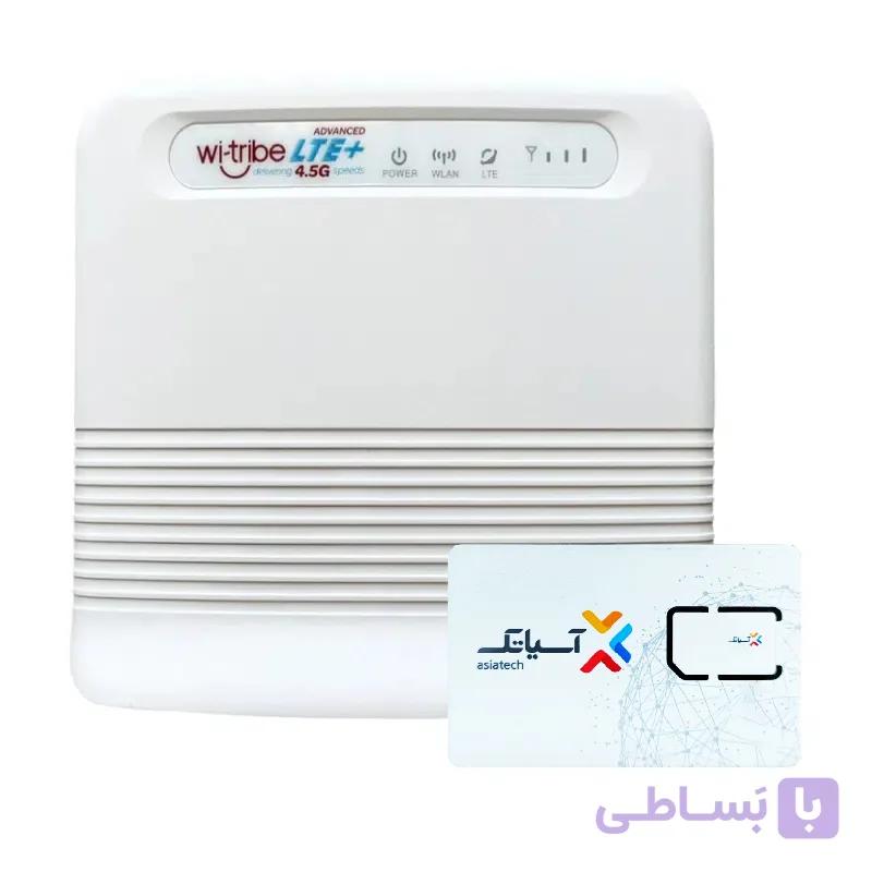 مودم TD-LTE/4.5G مدل Wi-tribe EG2030C به همراه سیم کارت وینکس با بسته 300 گیگ سه ماهه — تصویر 1