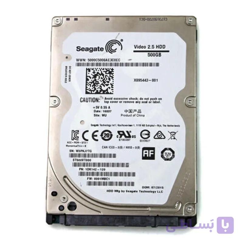 هارد دیسک لپ تاپ سیگیت مدل ST500VT000 ظرفیت 500 گیگابایت — تصویر 1