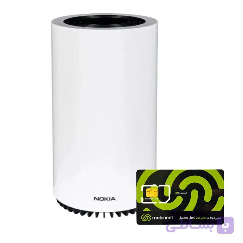 مودم 5G/4G نوکیا مدل Nokia FastMile 5G Gateway 3.1 به همراه سیم کارت مبین نت 100 گیگ شش ماهه — تصویر 1