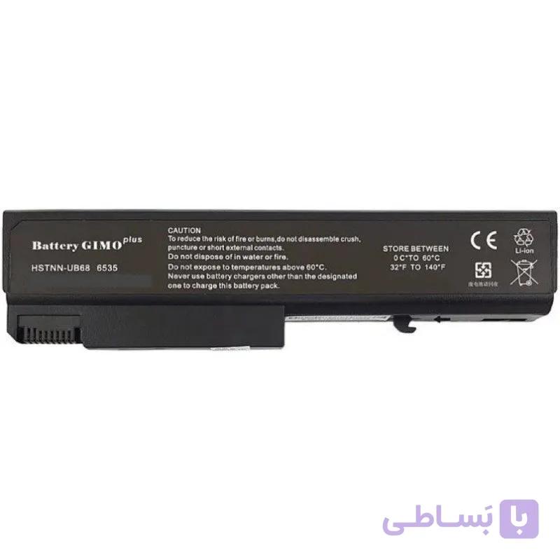 باتری لپ تاپ اچ پی Compaq 6535-EliteBook 8440-6Cell مشکی-49 وات ساعت — تصویر 1
