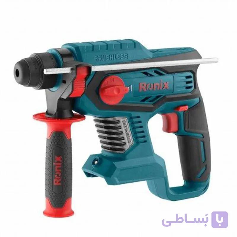 دریل بتن کن شارژی 4 شیار 5 کیلویی رونیکس مدل 8910 — تصویر 1