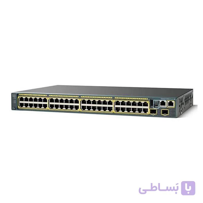 سوئیچ شبکه 48 پورت سیسکو مدل Cisco WS-C2960S-48TS-L