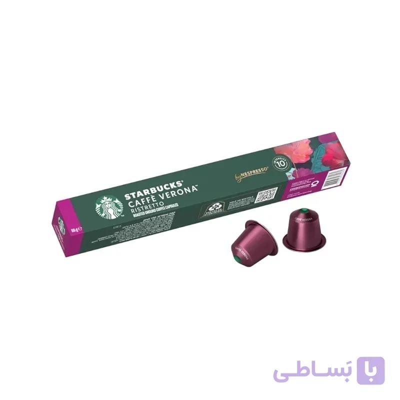 کپسول قهوه استارباکس مدل کافه ورونا ریسترتو Starbucks Caffe Verona Ristretto — تصویر 1