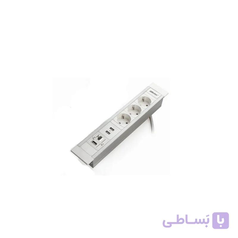 پریز توکار اینزرت ملونی مدل 10030 — تصویر 1