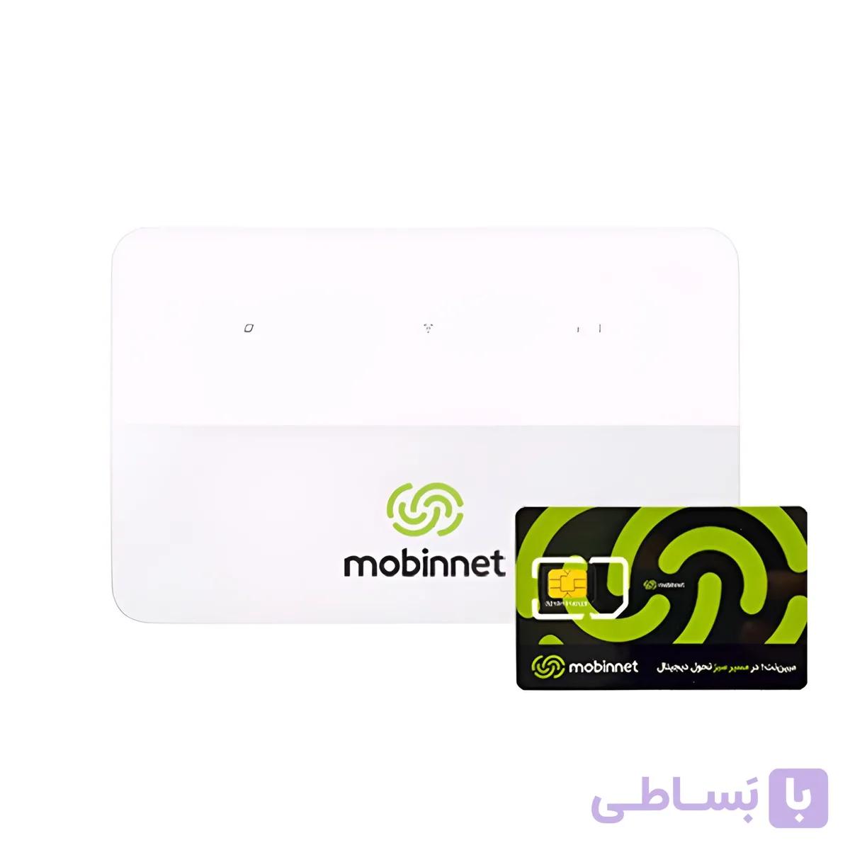 مودم 4.5G/TD-LTE مبین نت مدل Huawei B636 به همراه سیم کارت مبین نت با 200 گیگابایت اینترنت یکساله — تصویر 1