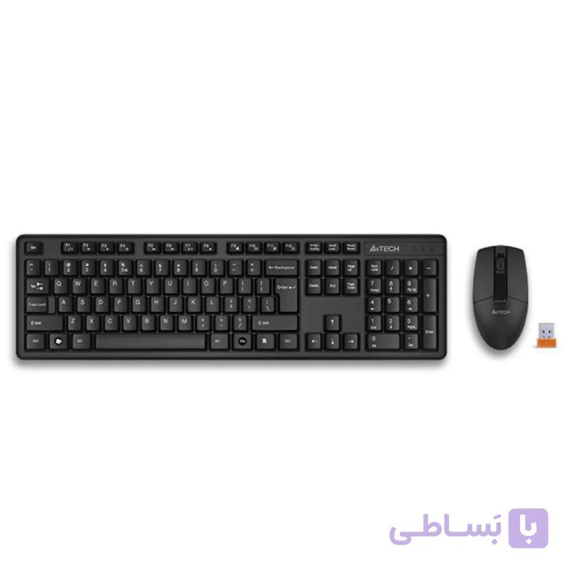 کیبورد و ماوس ای فورتک مدل A4Tech KK-3330S — تصویر 1