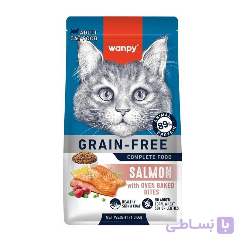 غذای خشک گربه بالغ با طعم مرغ ونپی 1.5 کیلوگرم Wanpy Adult Cat Dry food — تصویر 1