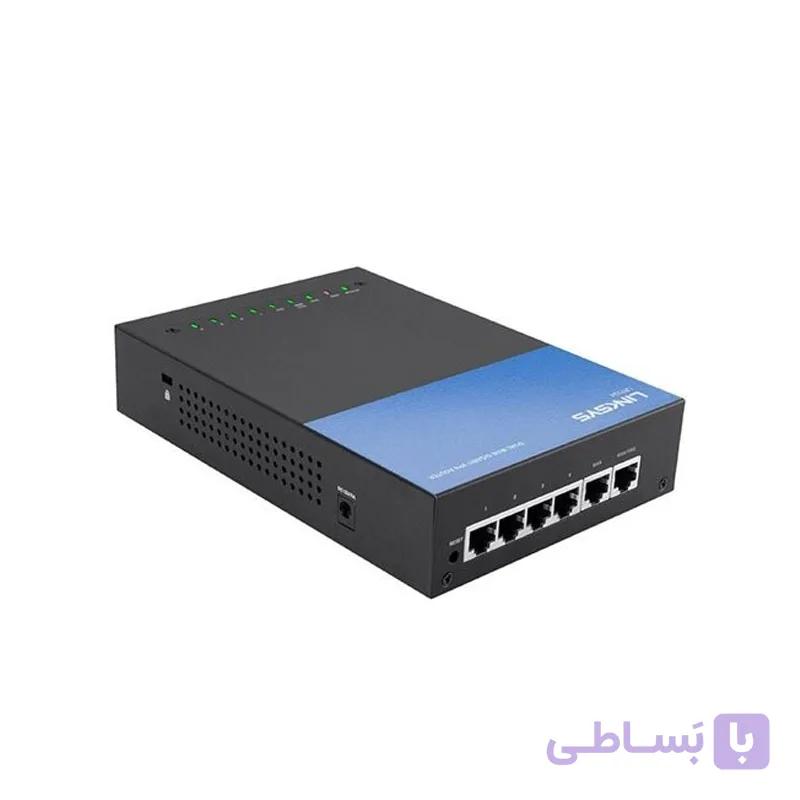 سوییچ 4 پورت Dual WAN VPN لینک سیس مدل Linksys LRT224 — تصویر 1