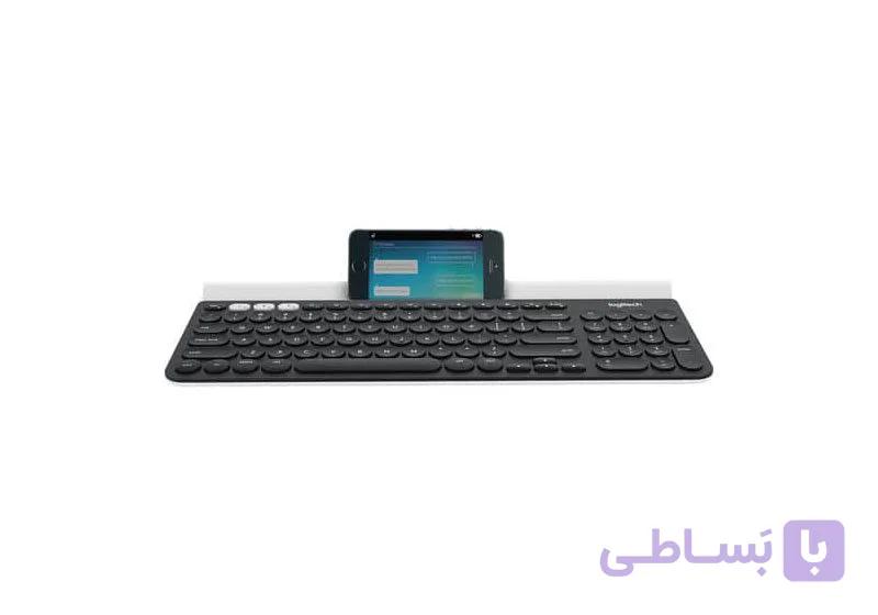 کیبورد بی سیم لاجیتک مدل Logitech MULTI-DEVICE k375S — تصویر 1