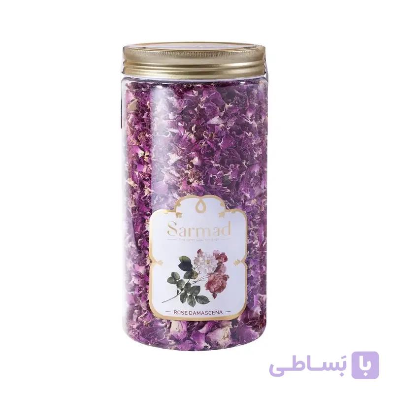 دمنوش گل محمدی ممتاز سرمد 100 گرم 2 عددی — تصویر 1
