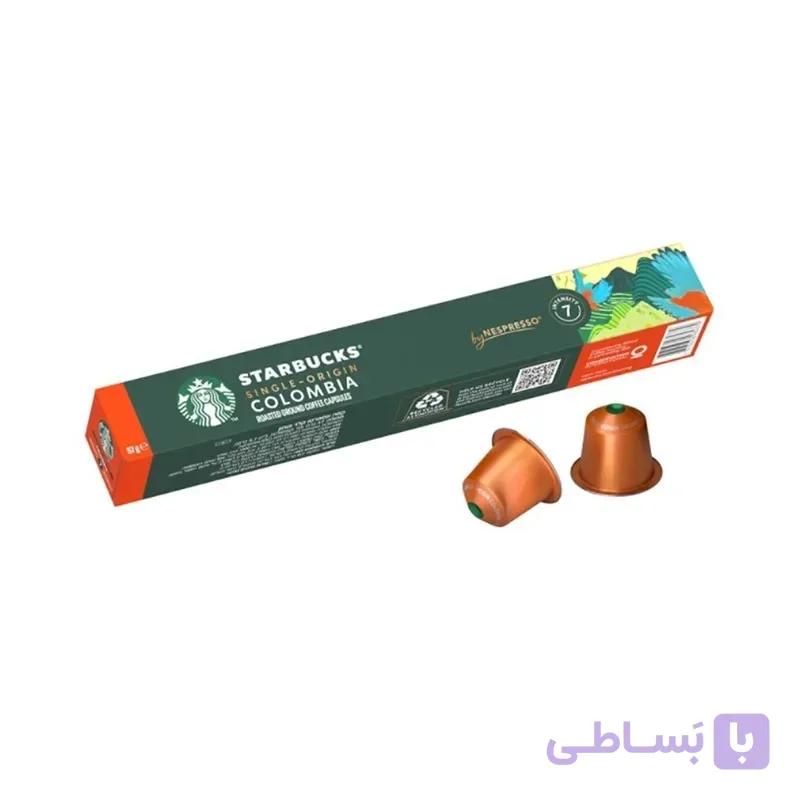 کپسول قهوه استارباکس مدل کلمبیا شدت 7 — تصویر 1