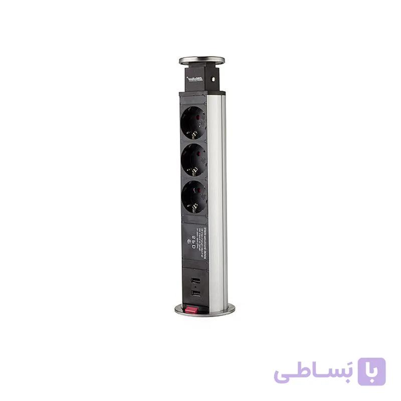 پریز توکار ملونی مدل 10006