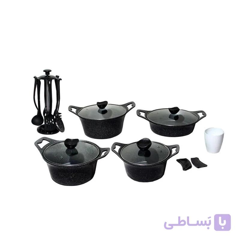 سرویس قابلمه 20 پارچه گرانیت پیلو مدل زندگی Pilau — تصویر 1