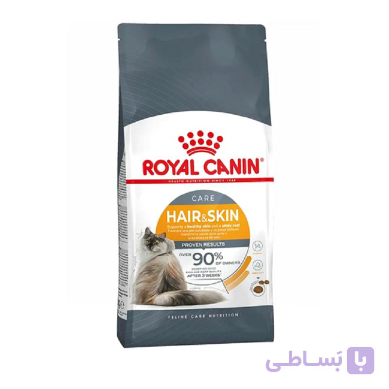 غذای خشک گربه رویال کنین پوست و مو 500 گرم Royal Canin Hair-Skin — تصویر 1