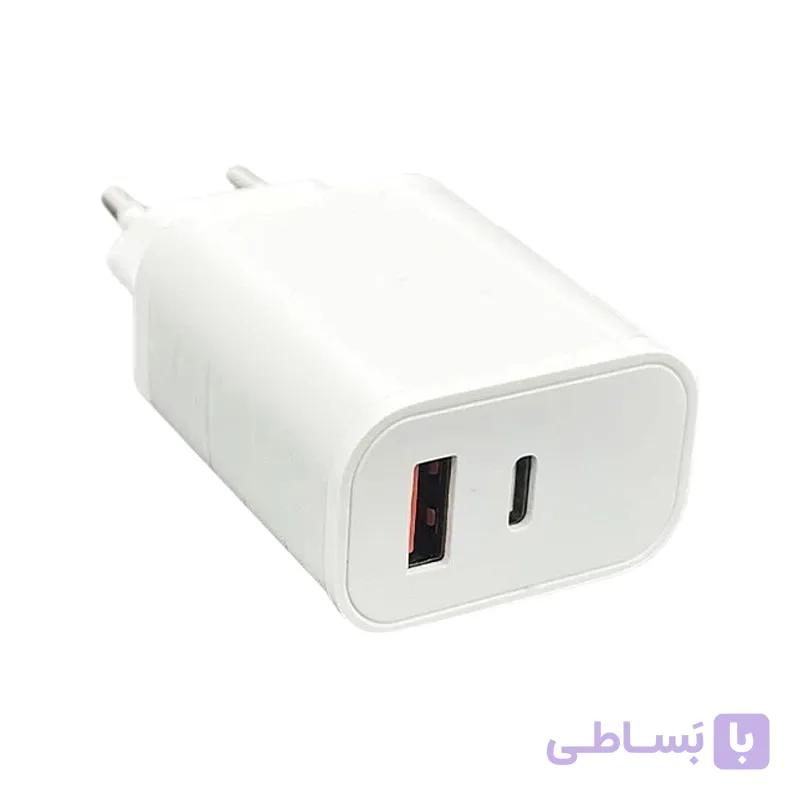 شارژر دیواری کی نت مدل Knet K-WCUAUC20W — تصویر 1