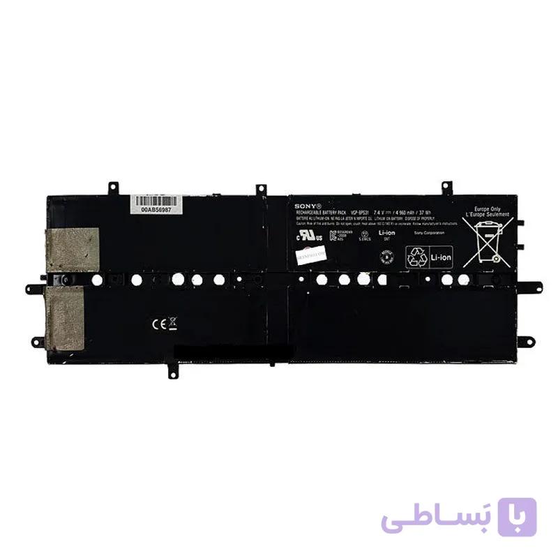باتری لپ تاپ سونی BPS31 مشکی-داخلی ریفر — تصویر 1