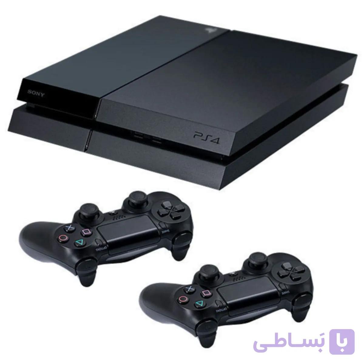 کنسول بازی سونی دودسته مدل Playstation 4 Fat ظرفیت 500 گیگابایت همراه بازی — تصویر 1