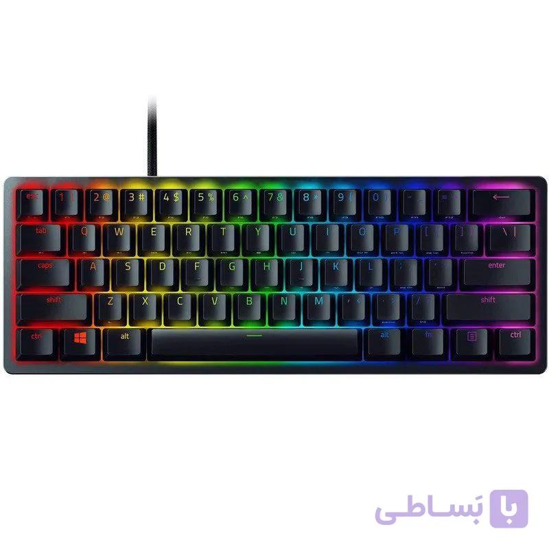 کیبورد گیمینگ ریزر مدل Rzaer Huntsman V3 Pro Mini — تصویر 1
