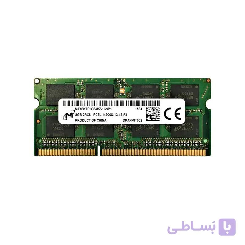 رم لپ تاپ میکرون مدل PC3L 12800S ظرفیت 8 گیگابایت