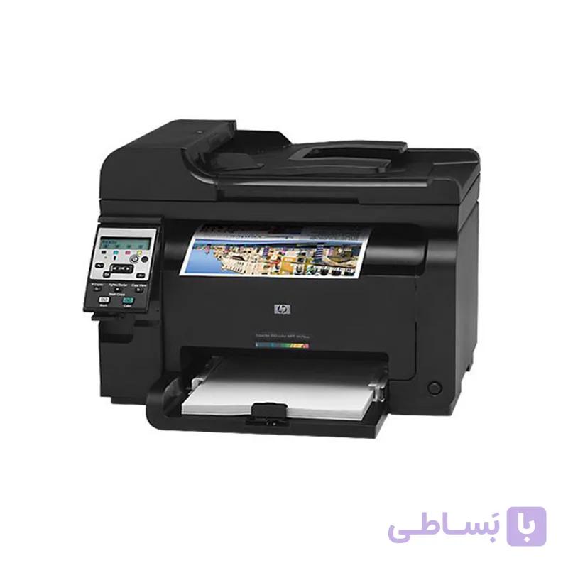 پرینتر رنگی لیزری اچ پی سه کاره LaserJet Pro 100 Color M175nw — تصویر 1