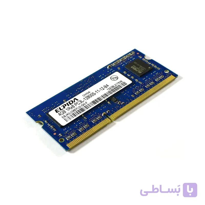 رم لپ تاپ الپیدا مدل DDR3 12800s MHz PC3L ظرفیت 4 گیگابایت — تصویر 1