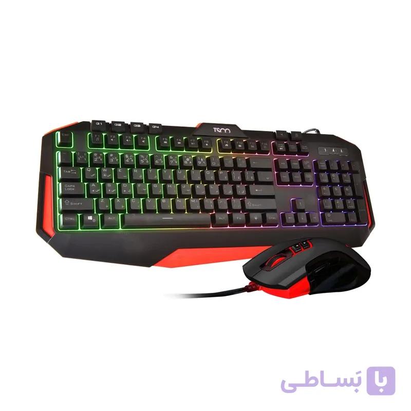 کیبورد و ماوس گیمینگ تسکو مدل Tsco GKM 8205 — تصویر 1
