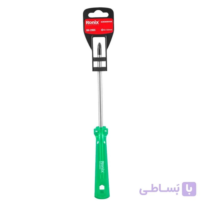 پیچ گوشتی 125×6 چهارسو RH-2865 — تصویر 1