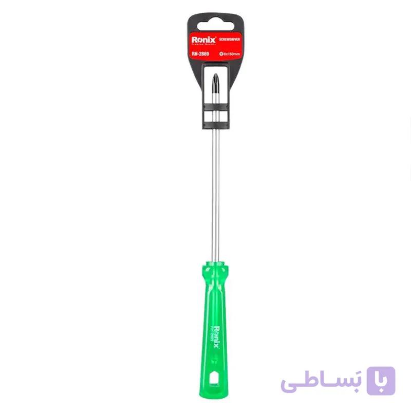 پیچ گوشتی 150×6 چهارسو RH-2869 — تصویر 1