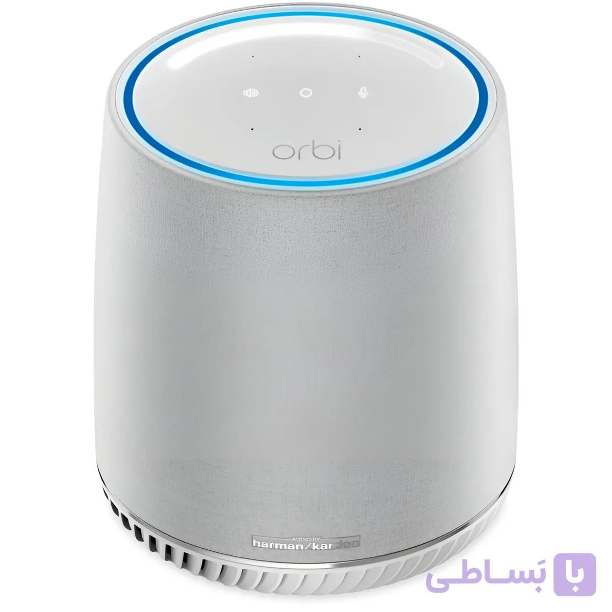 بلندگوی هوشمند Orbi سه بانده و توسعه‌دهنده وای‌فای مش مدل Netgear Orbi Voice RBS40V — تصویر 1