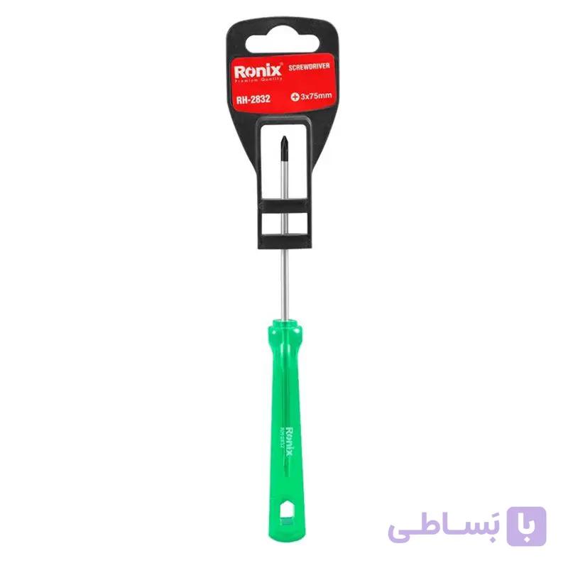 پیچ گوشتی 75×3 چهارسو RH-2832 — تصویر 1