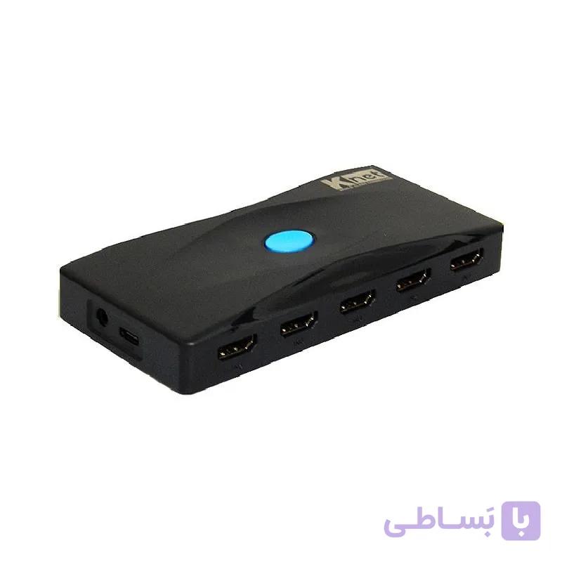 سوئیچ 3 پورت HDMI 2.0 4k کی نت مدل Knet K-SWHD2003
