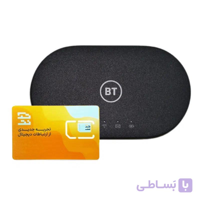 مودم 4.5G قابل حمل آلکاتل مدل BT71 به همراه سیم کارت تک نت با 1000 گیگ اینترنت یکساله — تصویر 1