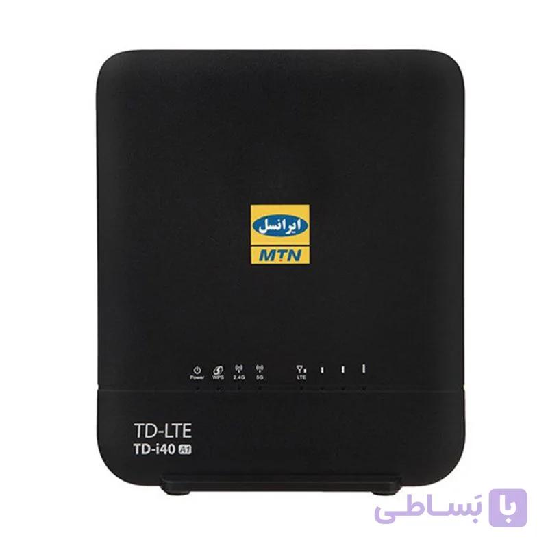 مودم TD-LTE ایرانسل مدل TD-i40 A1 — تصویر 1