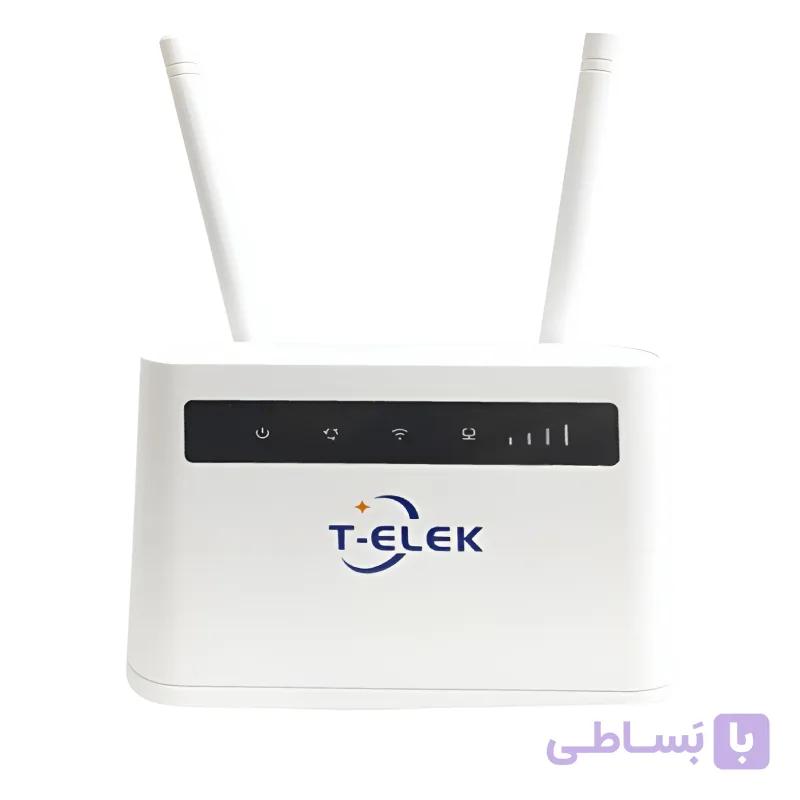 مودم روتر 4G/LTE مدل T-ELEK TR102 به همراه باتری داخلی — تصویر 1