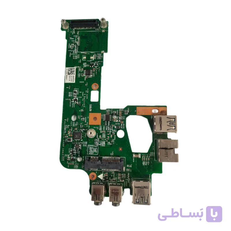 برد Usb و Lan و میکروفون و هدست لپ تاپ دل Dell Vostro 3550 — تصویر 1