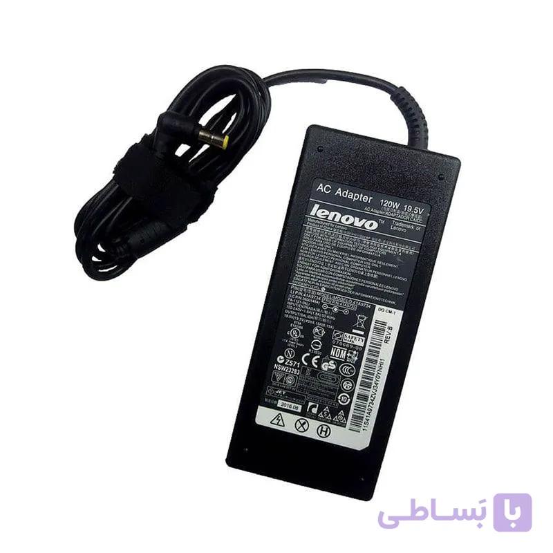 آداپتور لپ تاپ لنوو 19.5V 6.15A سرنرمال-اورجینال — تصویر 1